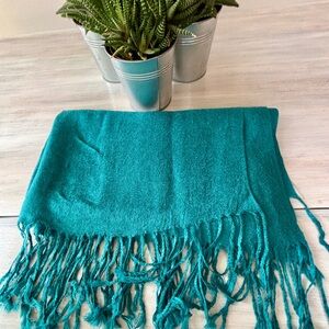Aqua Turquoise Women’s Scarf/Wrap. One Size.